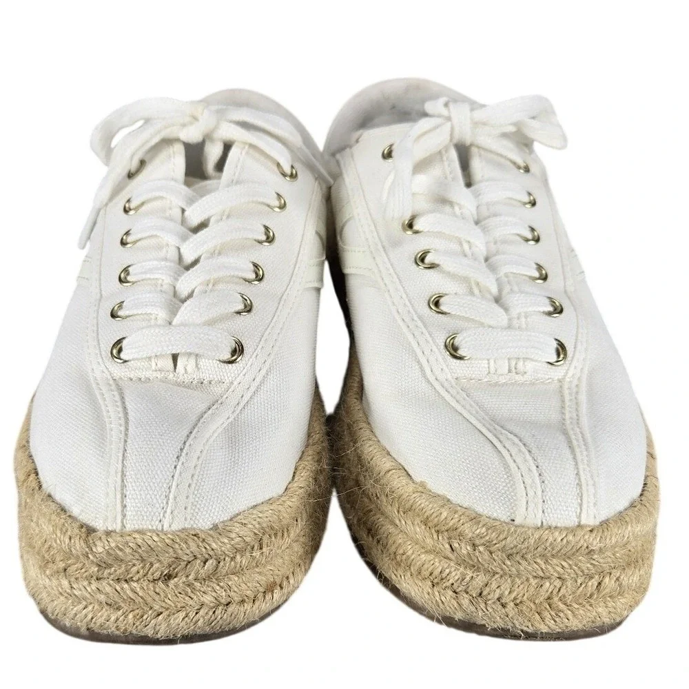 Tretorn Women's Nylite Plus Espadrille Canvas Sneaker Platform US Size 8.5M